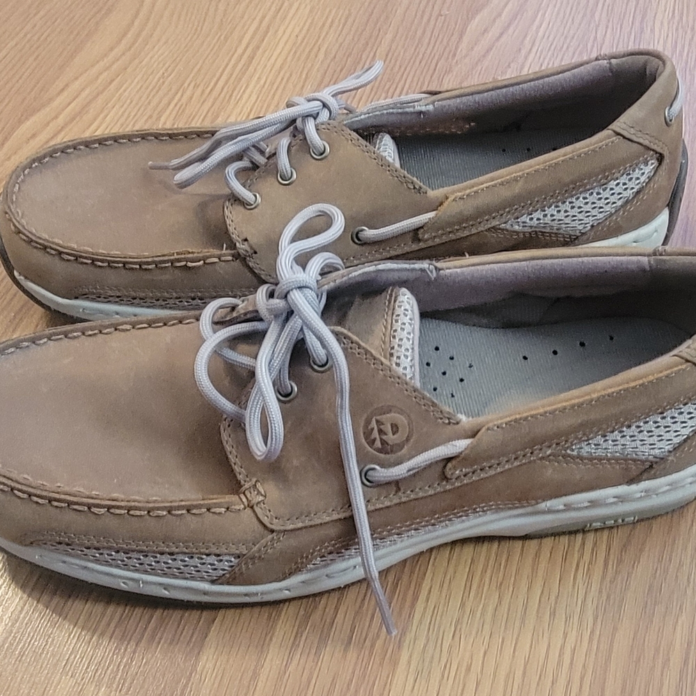 Dunham Light Brown Boat Shoes